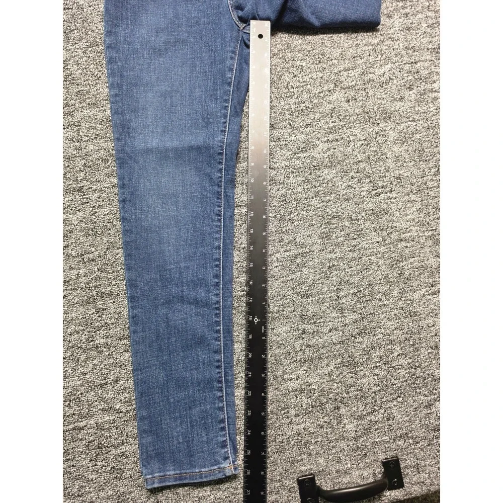 Levi's 721 High Rise Skinny Ankle Jeans Blue Medium Wash Denim 27 22850-0106 - Picture 9 of 9